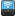 Blue Airport W Icon 16x16 png